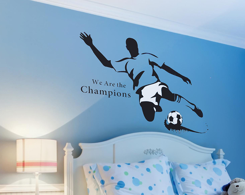 football fanatic - extra large wall stickers | classic signs